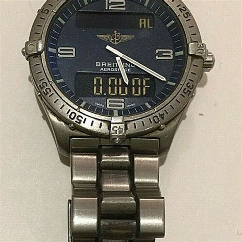 1996 breitling aerospace titanium strap|Breitling aerospace serial numbers.